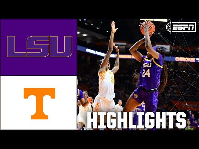 LSU Tigers vs. Tennessee Volunteers | Full Game Highlights | ESPN College Basketball