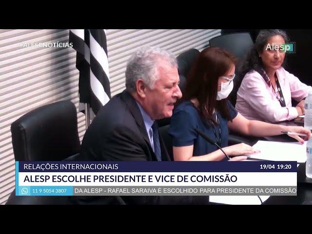 Deputado Maurici do PT foi eleito Presidente da Comissão de Relações internacionais na Alesp