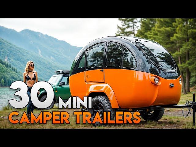 30 Mini Camper Trailers You Can Tow Anywhere
