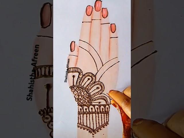 Easy Cone mehndi trick|mehndi for beginners