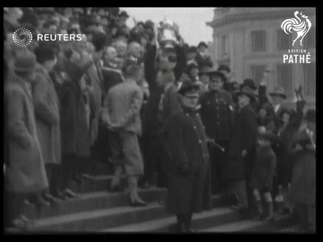 FOOTBALL: FA Cup goes home to Bolton (1929)