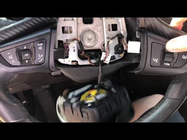 How to remove steering wheel trim for wrapping on Chevy Cruze