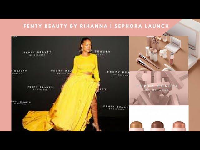 Fenty Beauty Launch Rihanna Takesover Sephora (FB Live) High Quality 720 HD | Fenty Review