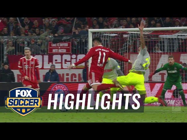 Bayern Munich vs. FC Koln | 2017-18 Bundesliga Highlights