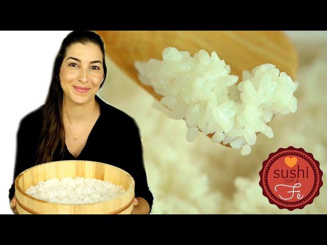 ARROZ JAPONÊS | Como Fazer Sushi | Com a Fê