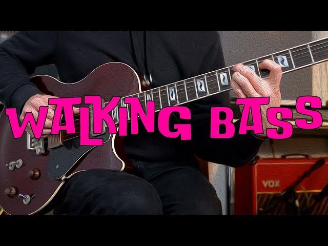 Jazz Walking Bass + Chords | Theory, Tricks & Tips