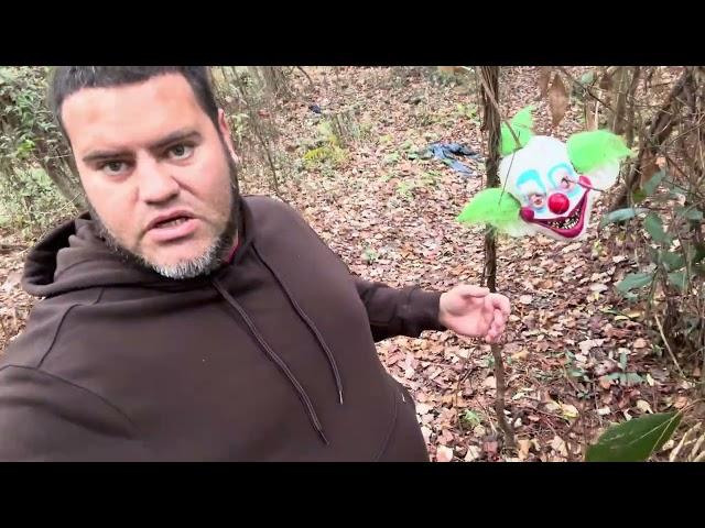 Going Inside Clown Mask Homeless Camp In Jacksonville, Florida