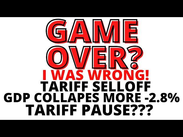 Market CRASH: Will the Tariffs be Paused Again? Will Trump's Address to Congress Help form a Bottom?