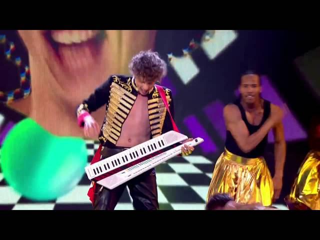 Maarty Broekman is a born 80's entertainer  Semi Final 5  Britain's Got Talent 2013