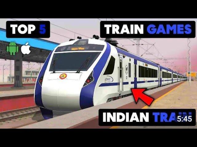Top 5 Indian Train Simulator Games For Android & Ios | 5 Best Train Game For Android