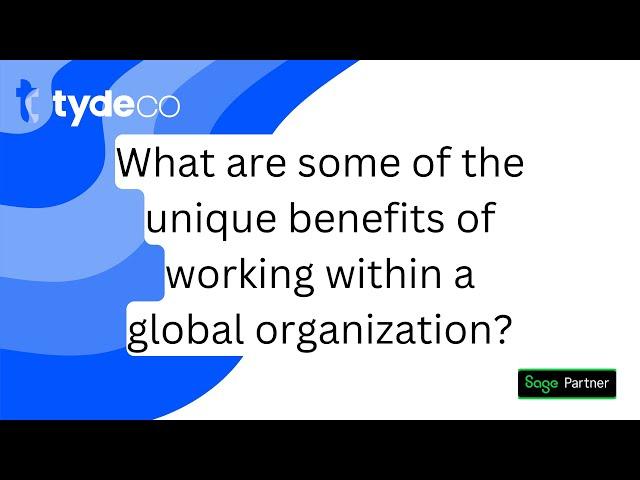 Curious what sets a global organisation apart? 