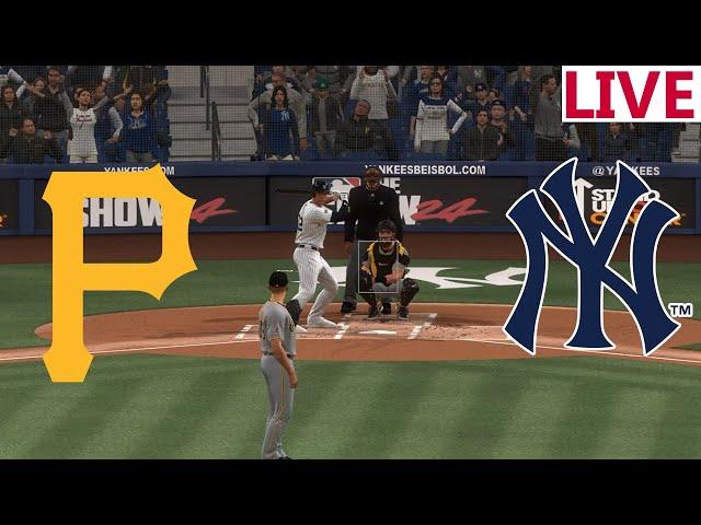 LIVE BaseballPittsburgh Pirates VS  New York Yankees   / September 28/ /MLB THE SHOW 2024