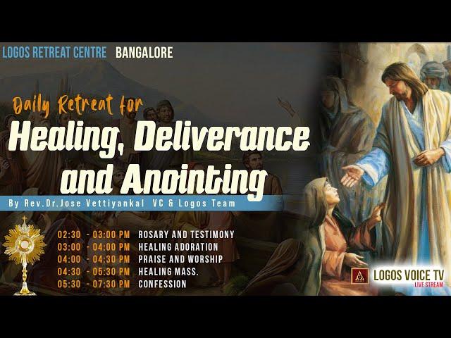 Daily Retreat for Healing, Deliverance and Anointing | 13 - September -2024  |  Logos Retreat Centre