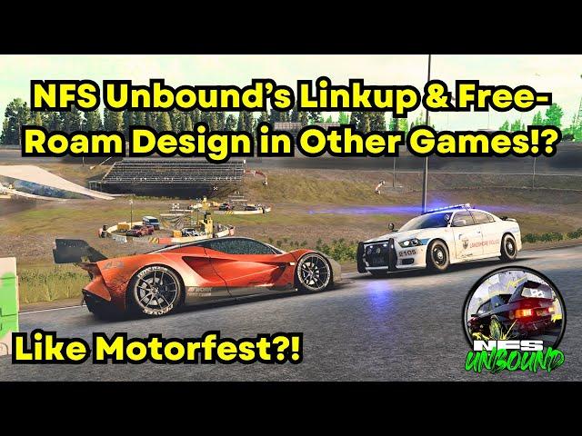 NFS Unbound’s Linkup Design WOULD be so Fun in Motorfest & Other Racing Games…