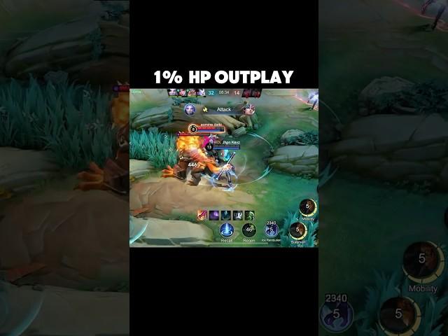 Sun 1% HP Outplay! #mobilelegends #mlbb #sun