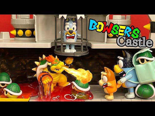 Bluey Toys Escape Bowser's Castle 