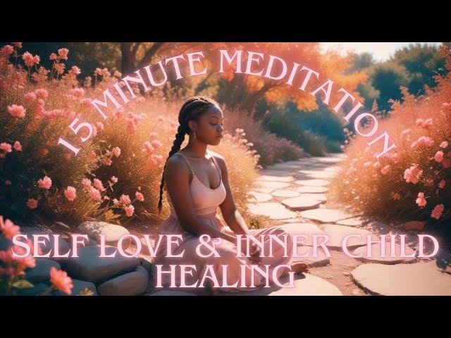 Self-Love Guided Meditation for Inner Child Healing | Heart Chakra Visualization for Stress Relief