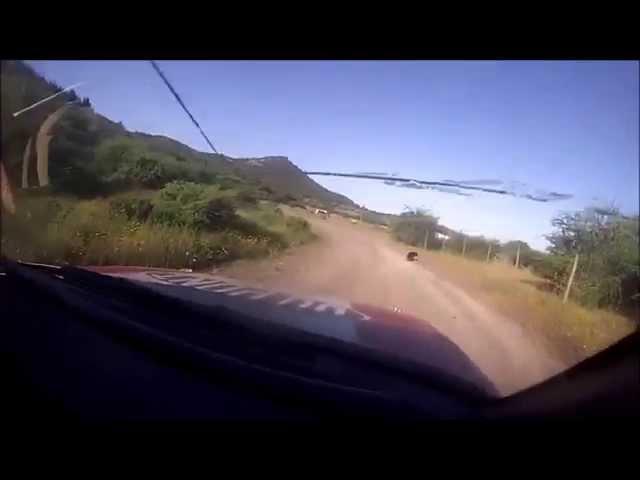 Entrenamiento Cristian Poblete - Ricardo Lara. Rally Centro Sur