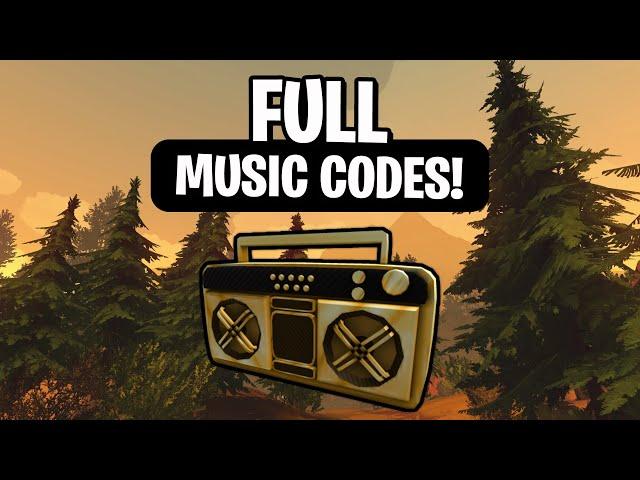 10+ FULL ROBLOX MUSIC CODES/ID(S) (JULY 2024) *WORKING*