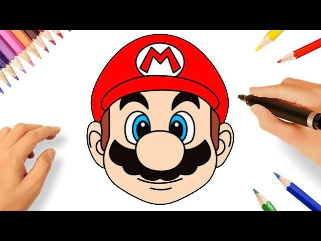 COMMENT DESSINER SUPER MARIO