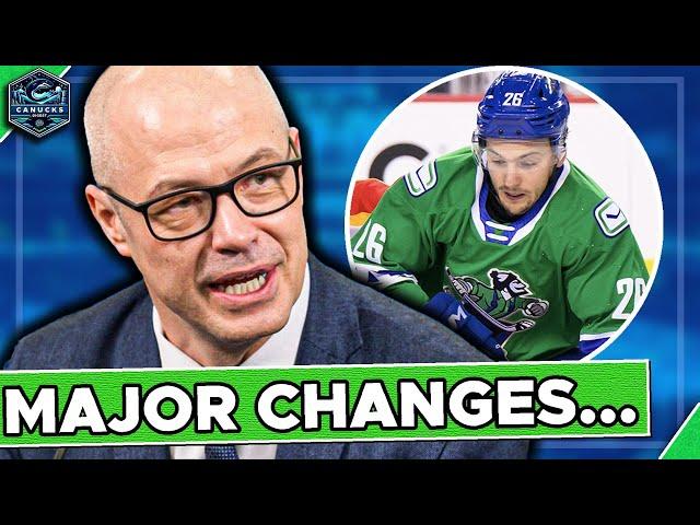 Canucks Make MULTIPLE Moves...