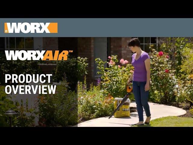Product Overview | WORX AIR Cordless Leaf Blower