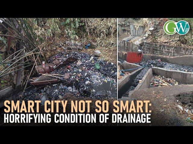 KHM: HORRIFYING CONDITION OF DRAINAGE BETWEEN CHANDMARI & PWD COLONY