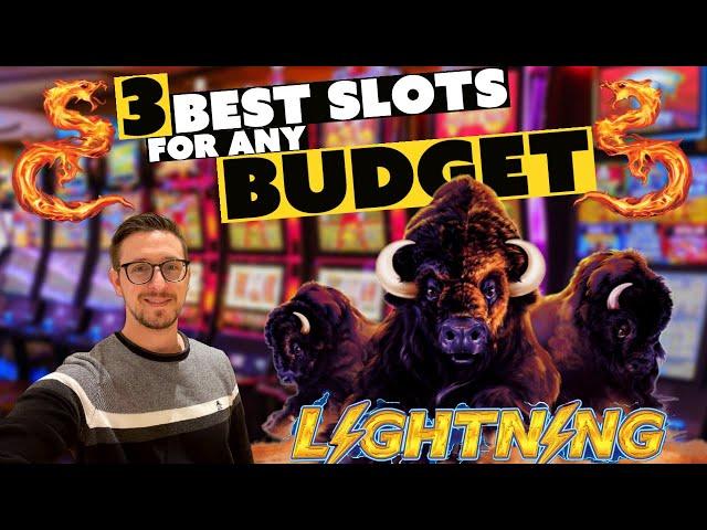 3 BEST SLOTS for BIG WINS on ANY BUDGET 2024