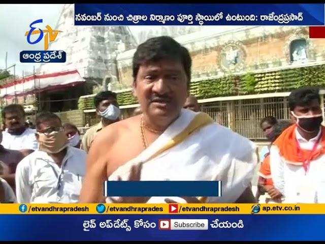 Tamil Nadu Governor Banwarilal & Actor Rajendra Prasad Visits Tirumala Temple