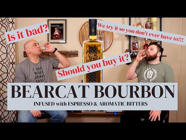 Bearcat Bourbon Infused with Espresso and Aromatic Bitters [Flavored Whiskey Review]