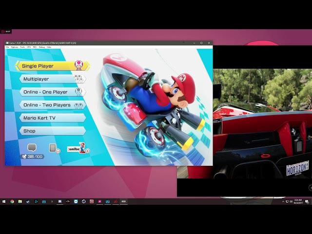 Mario Kart 8 CEMU AMD Fix, run CEMU and Forza Horizon 3 at the same time.