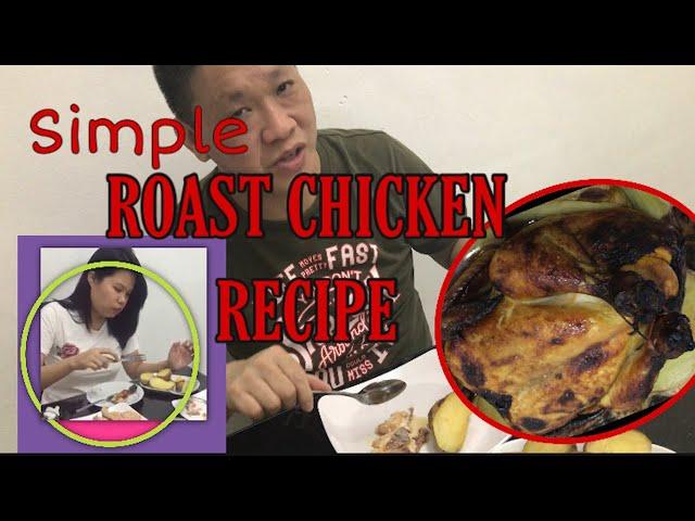 SIMPLE ROAST CHICKEN RECIPE IN OVEN I IRISH CHENG