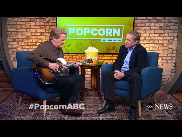 Jeff Daniels brings out his own guitar and sings an emotional original song