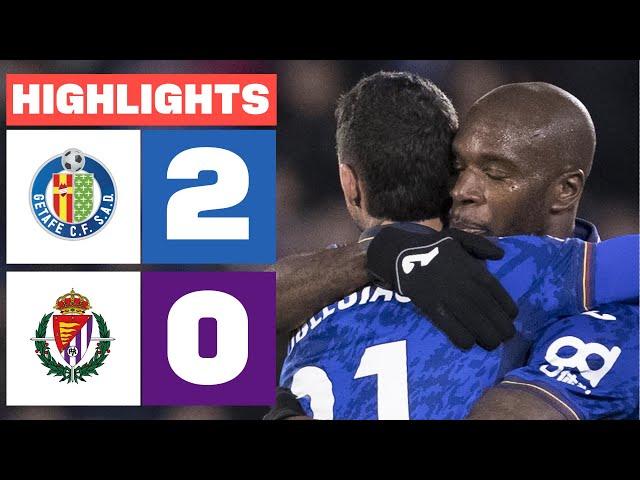 GETAFE CF 2 - 0 REAL VALLADOLID CF I HIGHLIGHTS LALIGA EA SPORTS