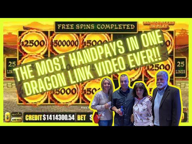 The Most Handpay Jackpots In One Dragon Link Video EVER!