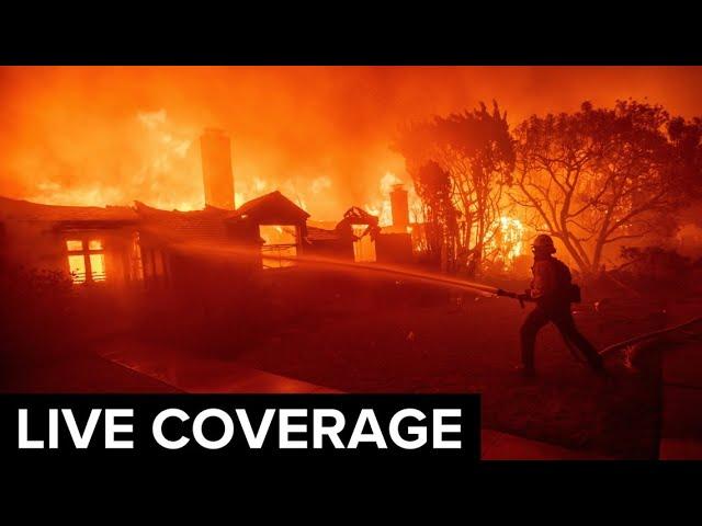 LIVE: California Wildfires | Latest on fires burning in the Los Angeles region