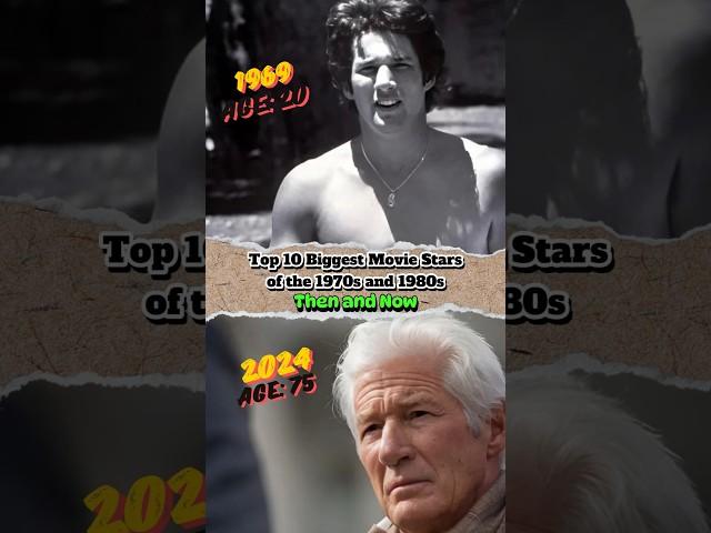  Top 10 Biggest Movie Stars of the 1980s: Then and Now  #thenandnow #top10 #howtheychanged 