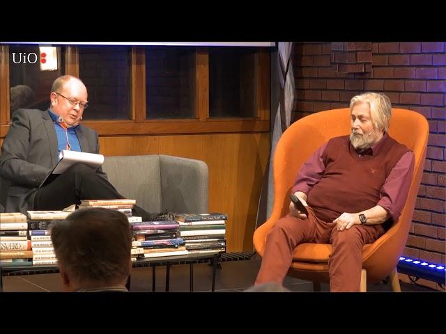 Feiring av Tor Åge Bringsværd på Realfagsbiblioteket
