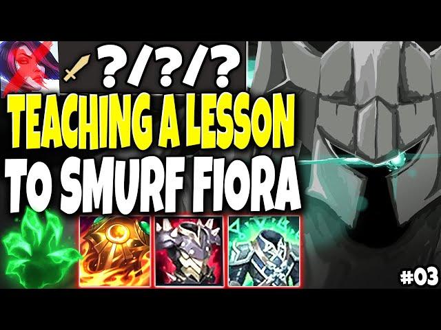 Teaching a lesson to a SMURF FIORA about IMMORTALITY  LoL Top Mordekaiser Preseason s11 Gameplay