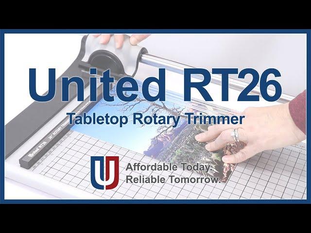 United RT26 - 26" Professional Tabletop Rotary Paper Trimmer