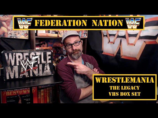 Federation Nation: WrestleMania The Legacy VHS Box Set