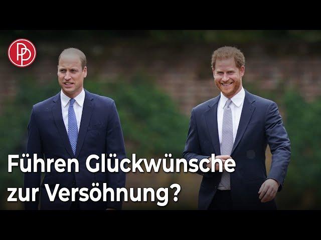 Der wahre Grund, warum William Harry zum Geburtstag gratulierte | PROMIPOOL