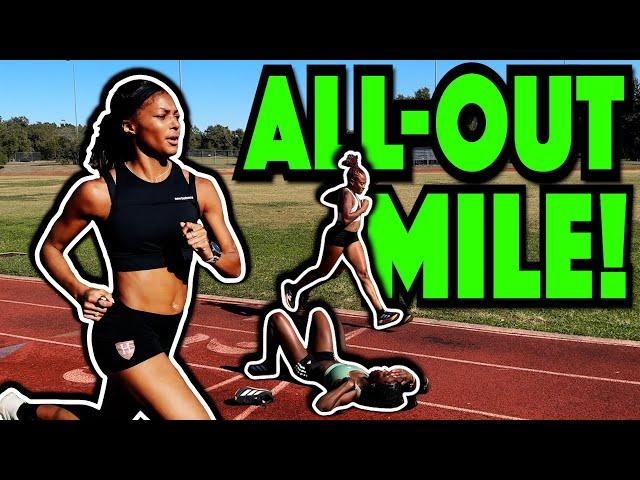 Olympic Sprinters Run ALL-OUT MILE ft. Gabby Thomas & The Buford-Bailey Track Club