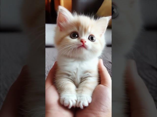 Ruby-chan~ Hii~ from a baby cat!  #cat #kitten #cute #lipsync #catlovers