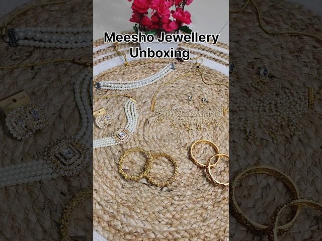 Meesho Jewellery Unboxing  #shorts #youtubeshorts #shortsfeed #meesho #meeshojewellery #unboxing