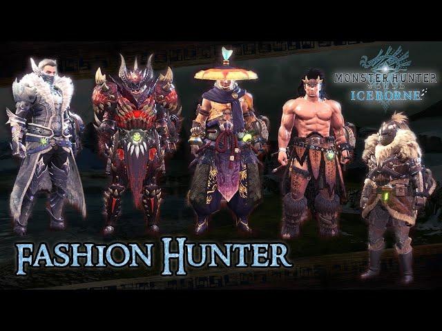 FASHION HUNTER: World Iceborne Edition (Male) | Monster Hunter Layered Armor Sets