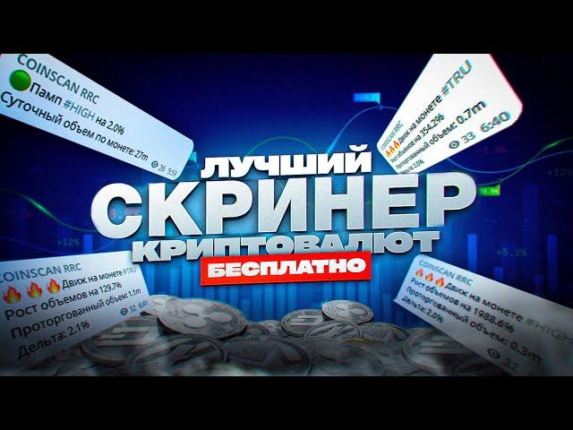 ЛУЧШИЙ СКРИНЕР ДЛЯ ТРЕЙДИНГА КРИПТОВАЛЮТ│РОБОТЫ, ПЛОТНОСТИ, ВОЛАТИЛЬНОСТЬ│COINSCANRRC