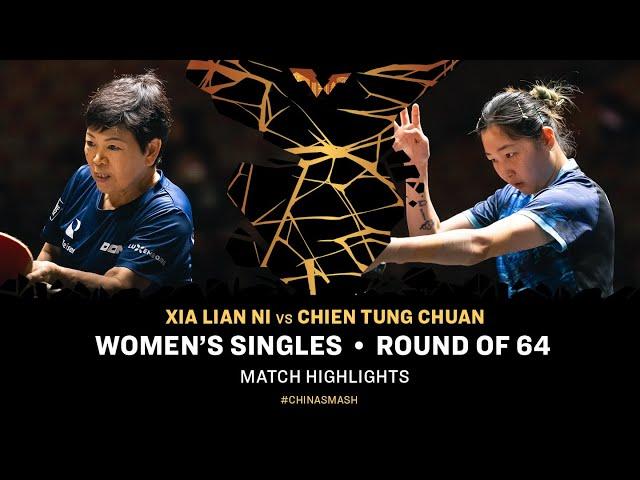 Xia Lian Ni vs Chien Tung Chuan | WS R64 | China Smash 2024