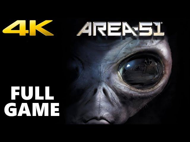 Area 51 Full Walkthrough Gameplay - No Commentary 4K (PC Longplay)