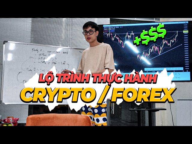 THỰC HÀNH GIAO DỊCH FOREX/CRYPTO CHO NGƯỜI MỚI | JeyXy